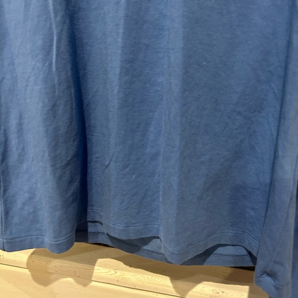 J. McLaughin Blue Long Sleeve Tee - Small - Picture 4 of 6